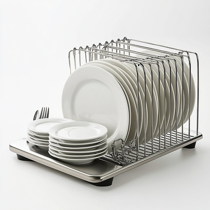 Kfpwz Expandable Stainless Steel Dish Rack